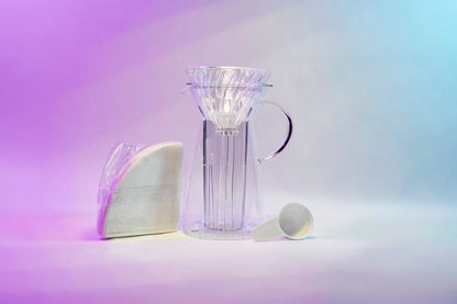 V60 Hot and Iced Glass Coffee Maker