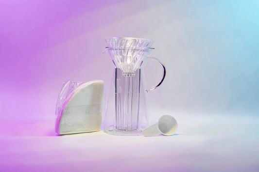 V60 Hot and Iced Glass Coffee Maker