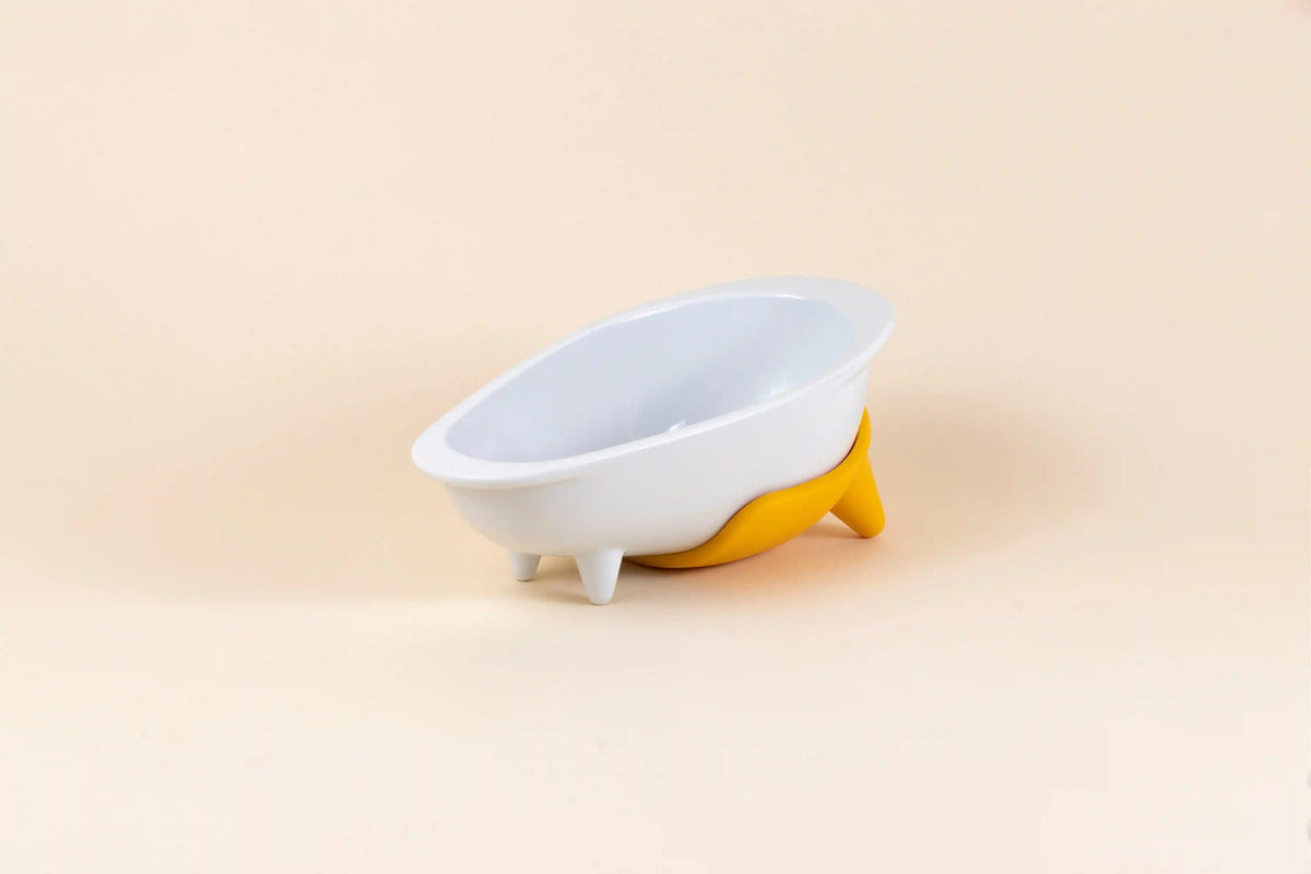 "Wanco" Pet Bowl - Ceramic Mango Yellow