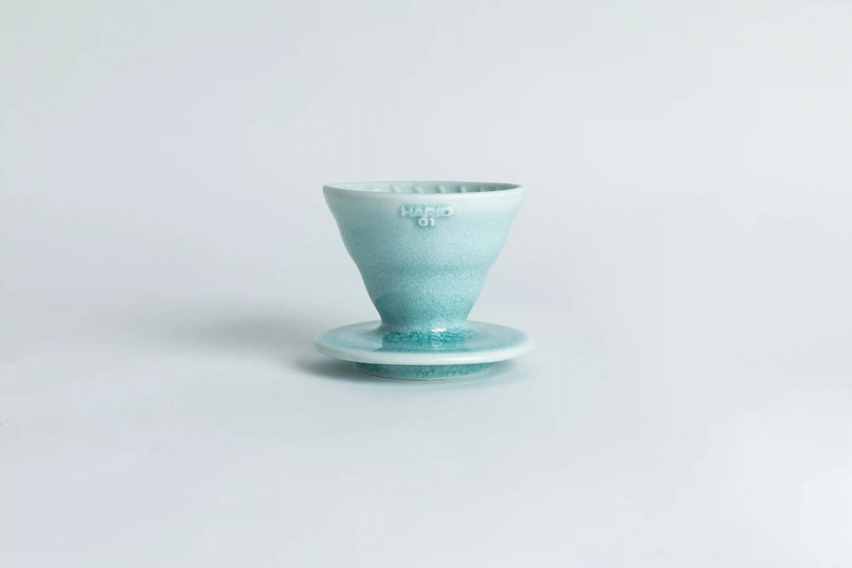 V60 Ceramic Coffee Dripper 01 Ice Crackle