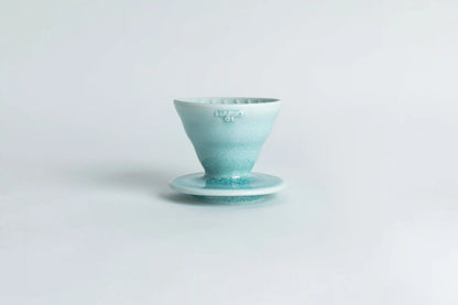 V60 Ceramic Coffee Dripper 01 Ice Crackle