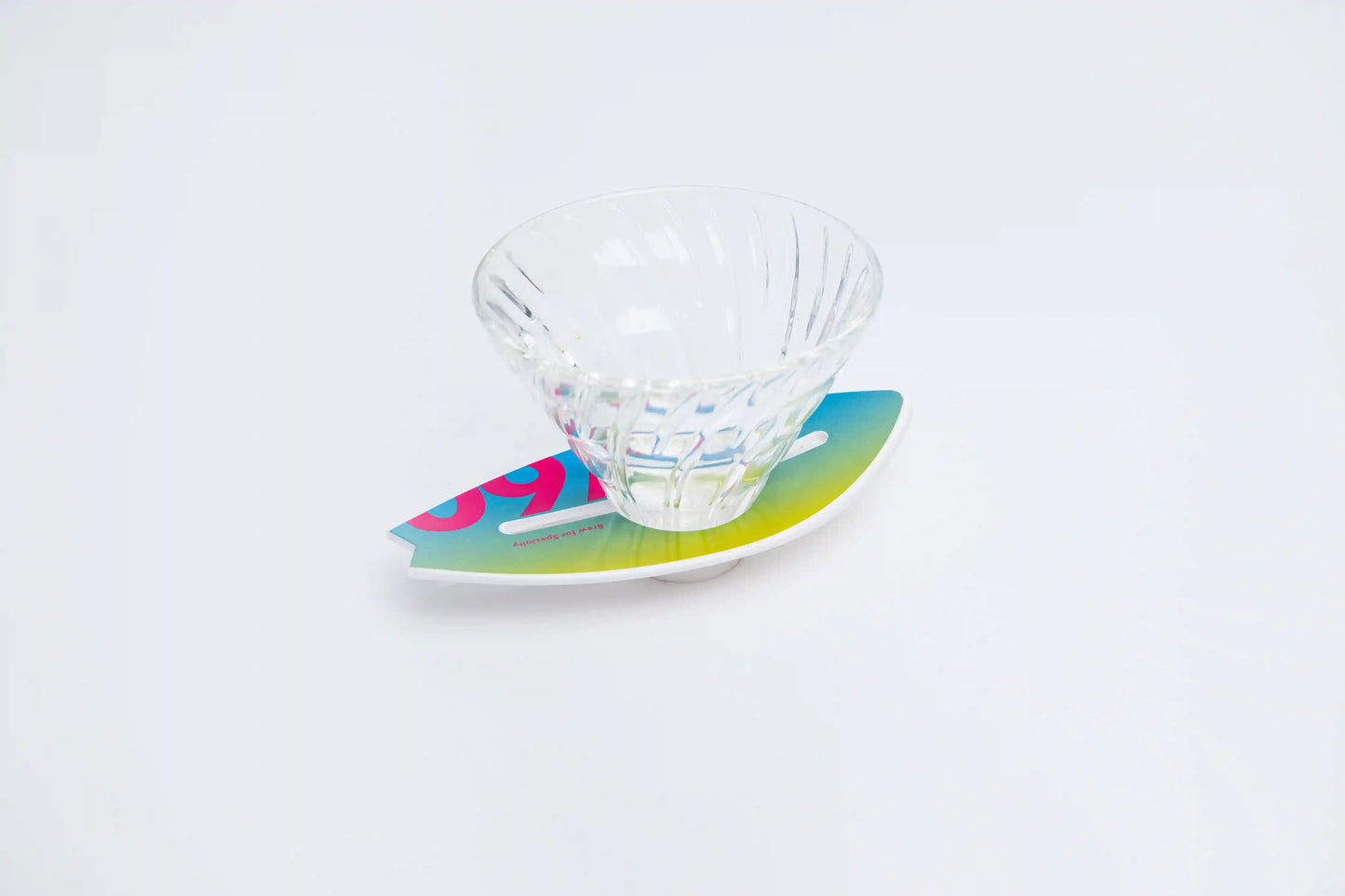 V60 "Surfboard" Glass Coffee Dripper, 02
