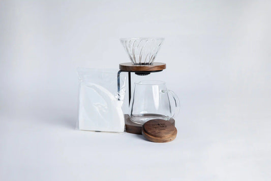 V60 Walnut Series Pour Over Coffee Set