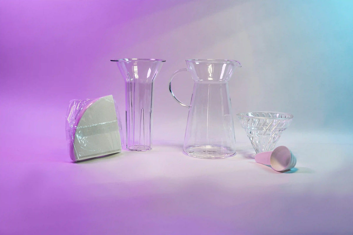 V60 Hot and Iced Glass Coffee Maker