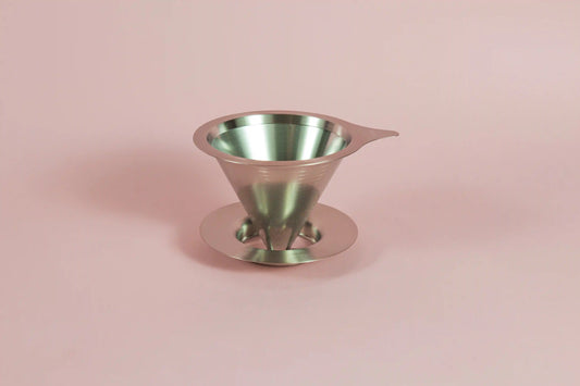 Double Mesh Metal Coffee Dripper
