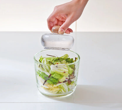 Glass Salting Bowl