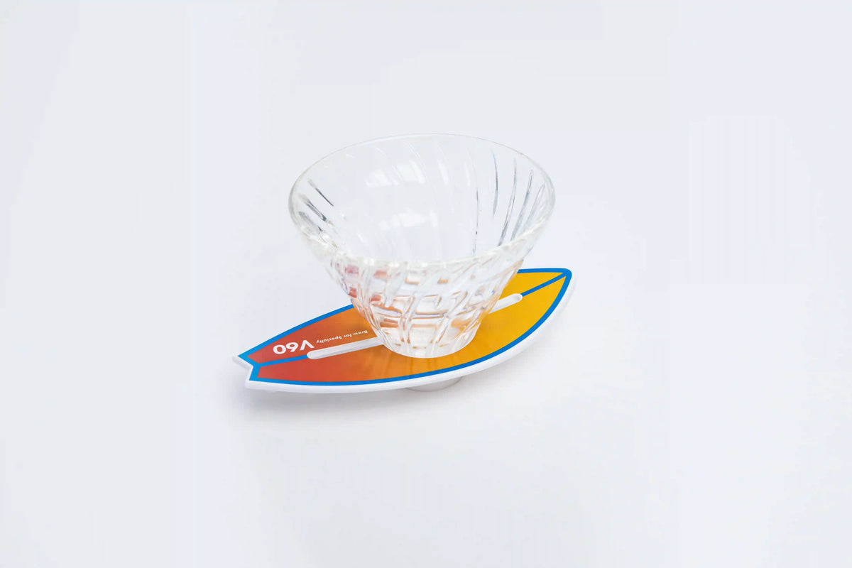 V60 "Surfboard" Glass Coffee Dripper, 02