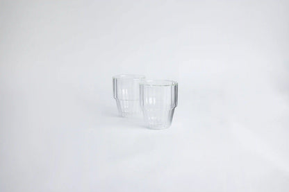Double Wall Stackable Glass (2pcs)