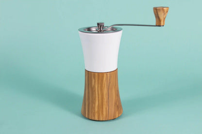 Olive Wood Ceramic Coffee Mill