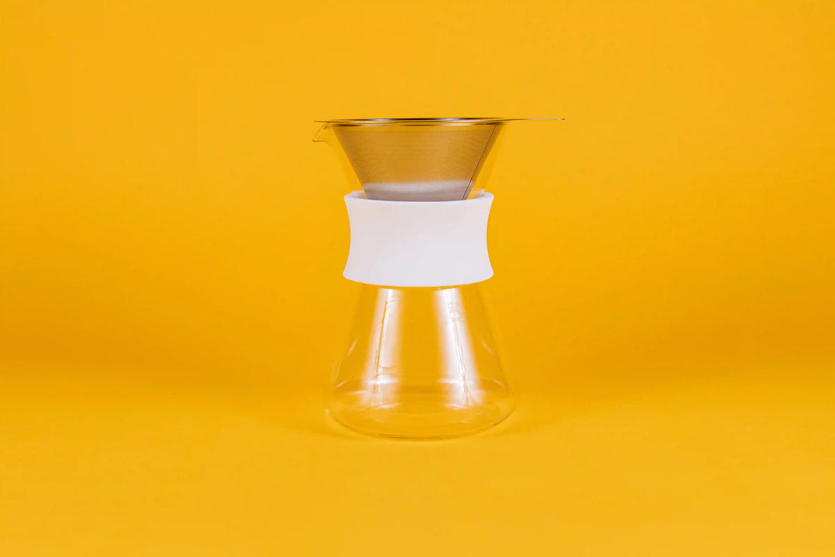 "Simply Hario" Glass Coffee Maker